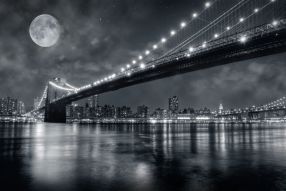 Фотообои ночной мост